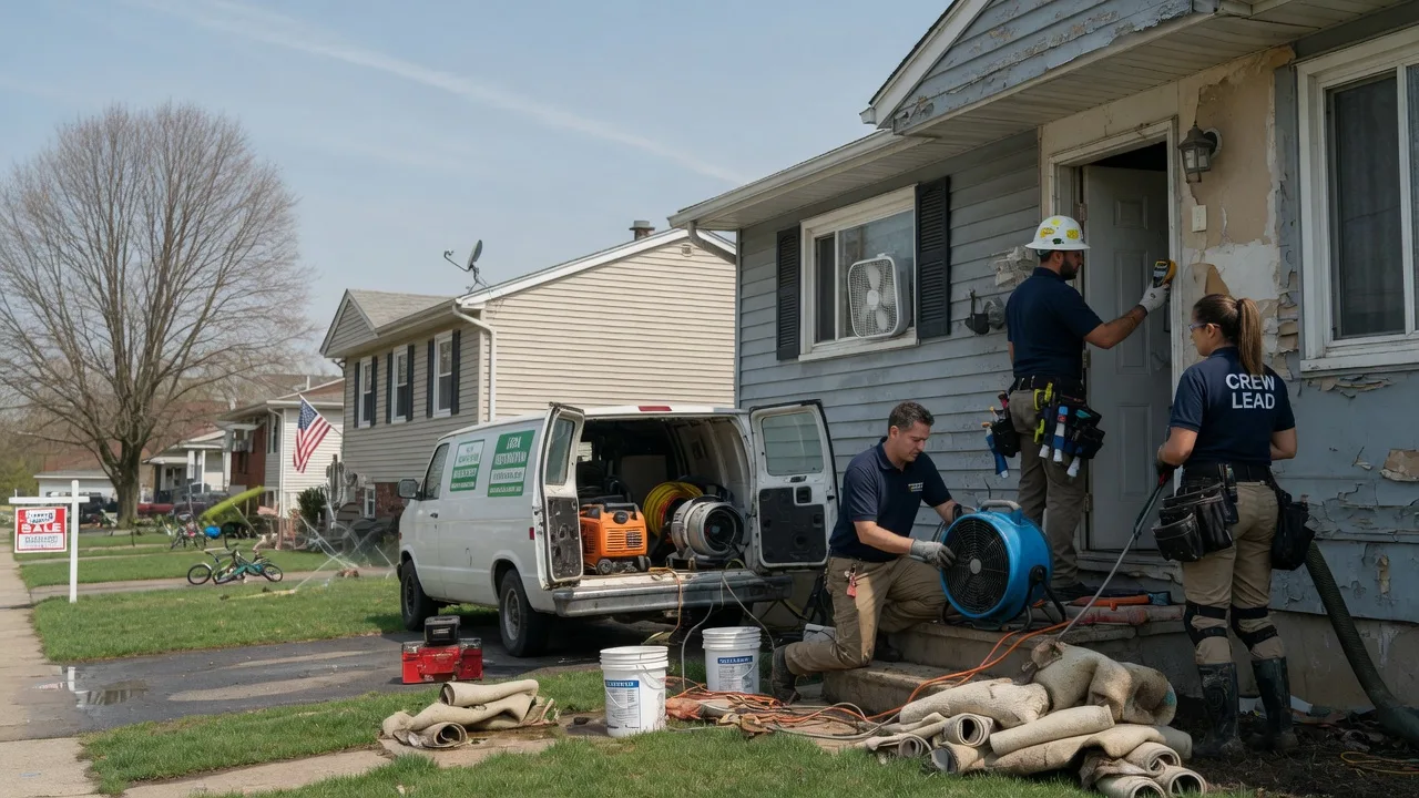 Flood Cleanup in Macungie, PA near me